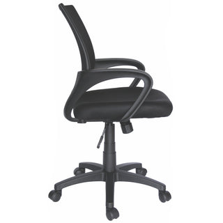 Silla operativa altura ajustable uso residencial Modelo OF-ECHR-BK